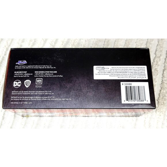 DC Superhero Robin Die Cast Figure Red GM 1969 Chevy Camaro Collectible Display - Picture 6 of 6